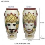 VASO ALTO 30CM MORO COLORATO ART.21009MC