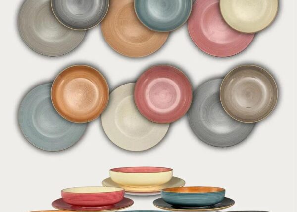 PIATTI SET 12PZ MAYA ART.956000