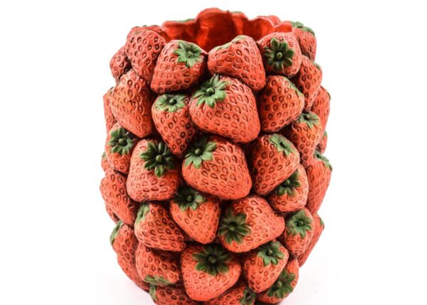 VASO FRAGOLE IN CEMENTO 20X20XH.23 CM ART.38445 -