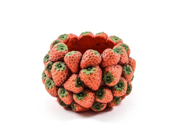VASO FRAGOLE IN CEMENTO 19.5X19.5XH.13.5 CM ART.38469 -