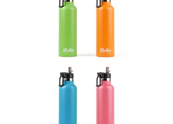 BORRACCIA TERMICA IN ACCIAO INOX 500ML COL. ASS. ART.42206 -