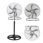 VENTILATORE PIANTANA AC.3/1 D.50 H125CM 65W P40 ART.6057002 $