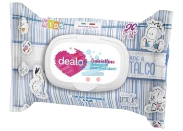 DEALO SALVIETTE BABY 20PZ TALCO