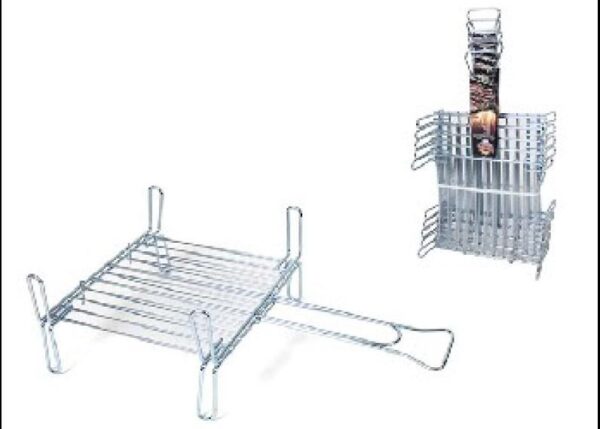 GRIGLIA DOPPIA RETTANGOLARE 25X30