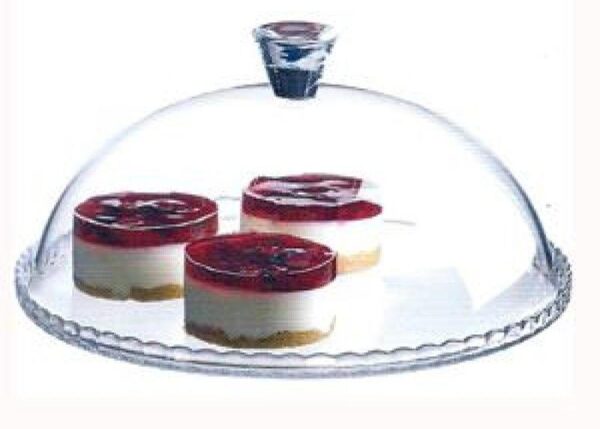 PIATTO C/COPERCHIO TRASPARENTE 32 CM ART.950932