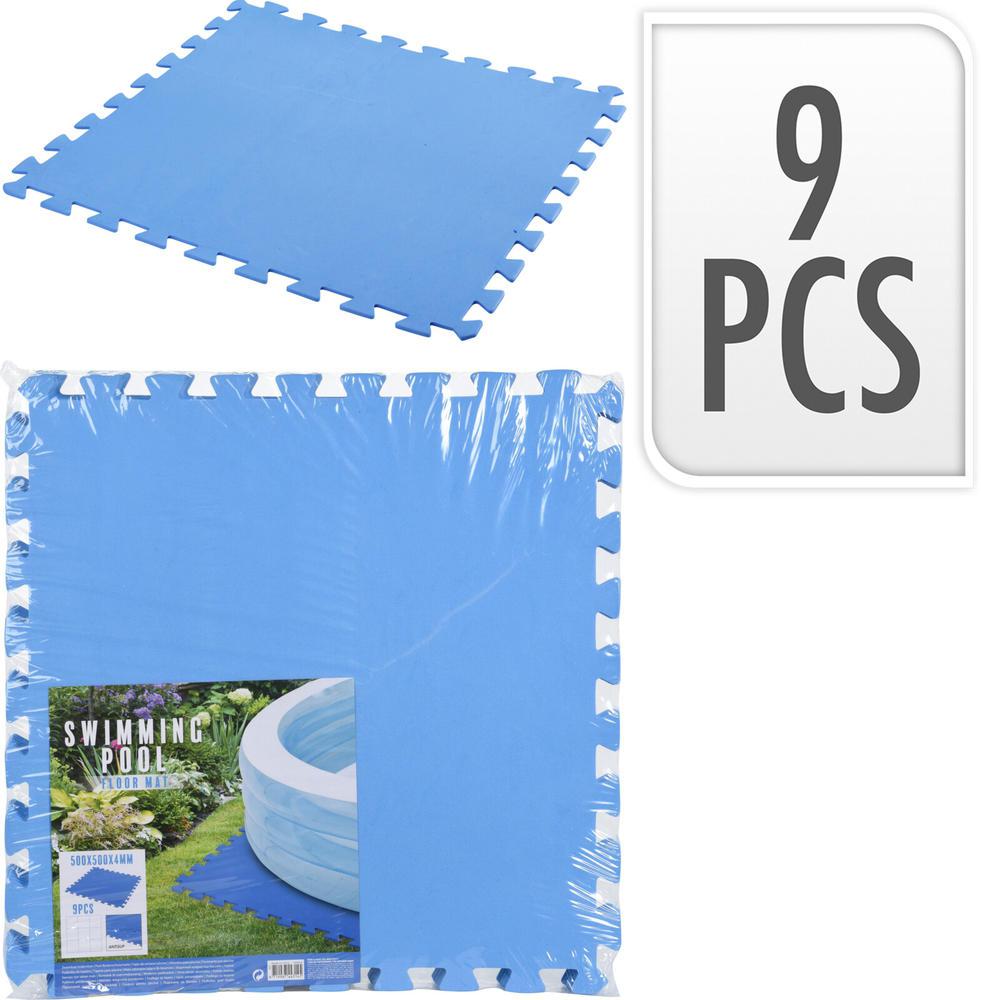 TAPPETO EVA FONDO PISCINA 9PZ
ART.491501900 TAPPETO EVA FONDO PISCINA 9PZ ART.491501900