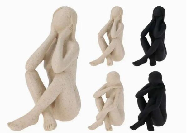 DONNA YOGA RESINA 18CM 4ASS ART.95240870