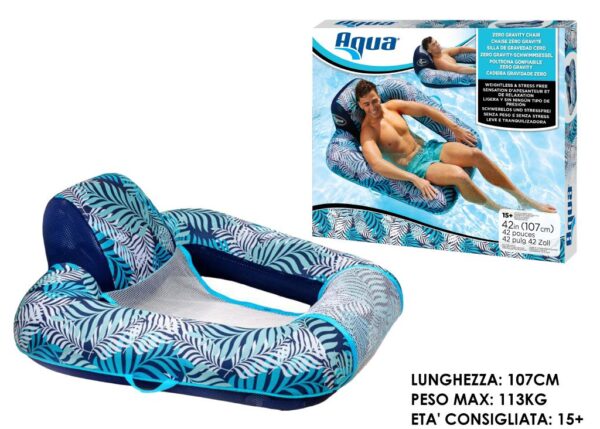 CANOTTO ZERO GRAVITY LOUNGE BLU ART.0230320989