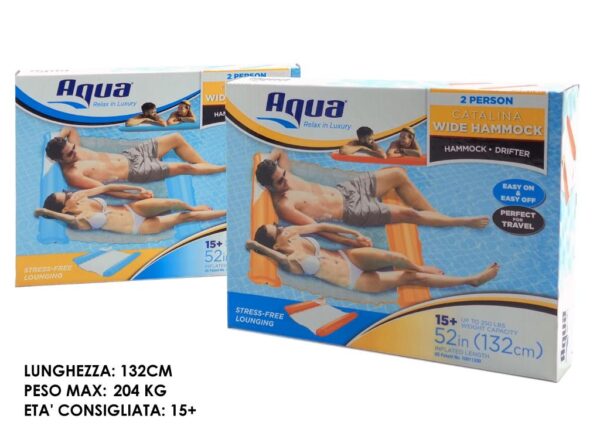 MATARASSINO CATALINA 2 PERSON 44"X52" 2 ASS ART.0230321129