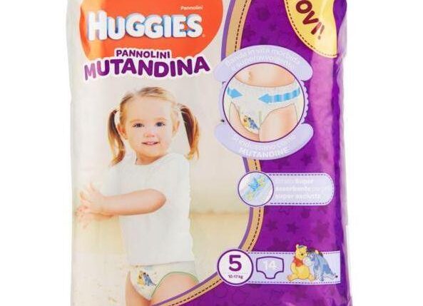 HUGGIES PANN. MUT 5 JUNIOR X 1
