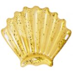 MATERASSO CONCHIGLIA ORO CM.172X165 CON MANIGLIE E GLITTER