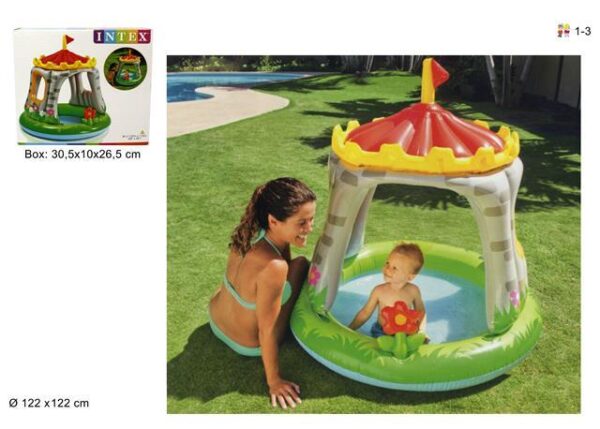 PISCINA BABY CASTELLO CM 122X122 I.6ART 57122