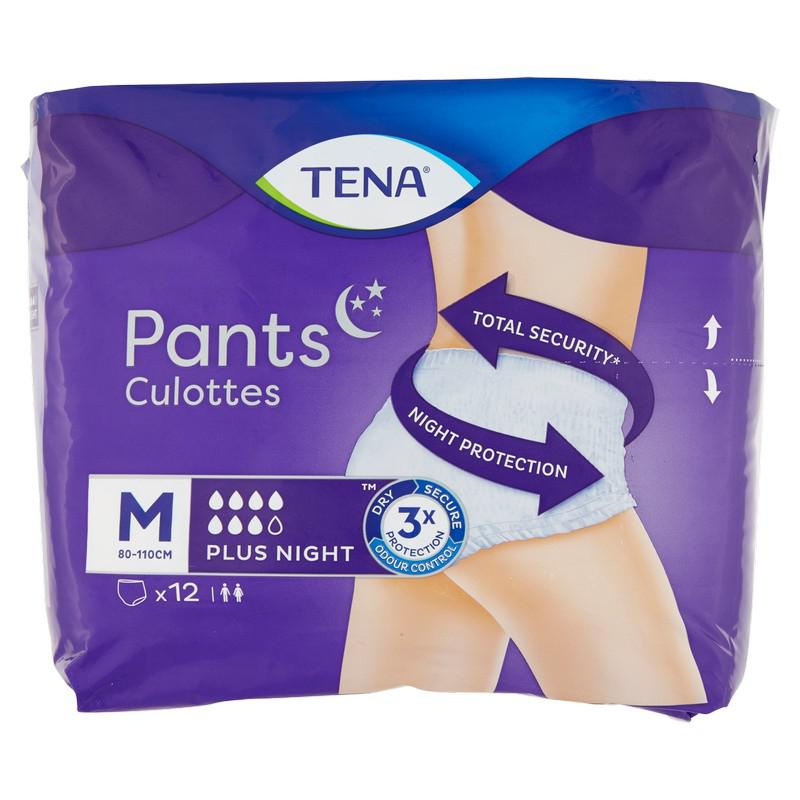 TENA PANTS NIGHT PLUS MEDIUM X 12 TENA PANTS NIGHT PLUS MEDIUM X 12