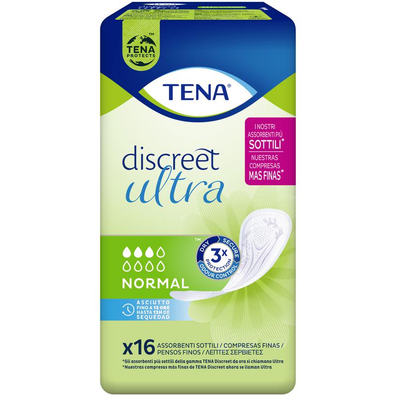 TENA ASSORB.DISCR.NORM.ULTRA 16PZ TENA ASSORB.DISCR.NORM.ULTRA 16PZ