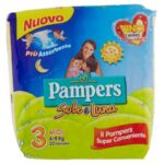 PAMPERS PANN. SOLE&LUNA MIDX20