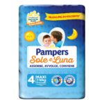 PAMPERS PANN. SOLE&LUNA MAX X17PZ.