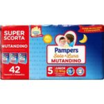 PAMPERS PANN. SOLE&LUNA TRIO 42PZ MUT.JUNIOR