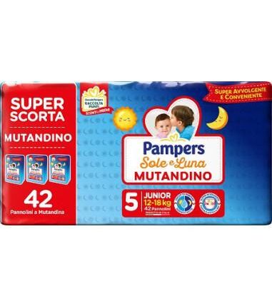 PAMPERS PANN. SOLE&LUNA TRIO 42PZ MUT.JUNIOR