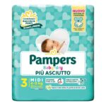 PAMPERS PANN.DRY 3 20PZ MIDI