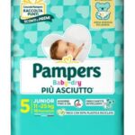 PAMPERS PANN.BABY DRY 5 16PZ JR
