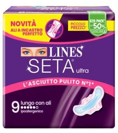 LINES SETA ULTRA ALIX9PZ INCASTRO PERFETTO LUNGO
