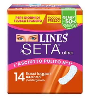 LINES SETA ULTRA FLUSSI LEGGERI X14