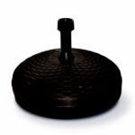 BASE OMBRELLONE TONDA 20LT MOKA