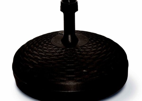 BASE OMBRELLONE TONDA 20LT MOKA