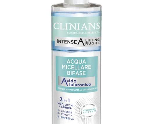 CLINIANS ACQUA MICELLARE 400ML INTENSE BIFASICA