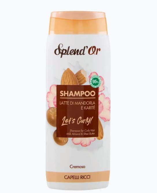 SPLENDOR SHAMPOO 300ML LATTE DI MANDORLA E KARITE' SPLENDOR SHAMPOO 300ML LATTE DI MANDORLA E KARITE'