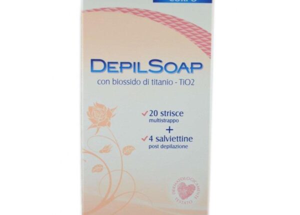 DEPILSOAP STRISCE CORPO DELICATE X20