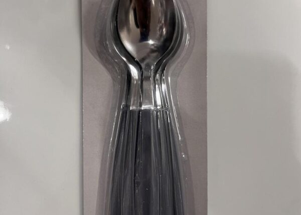 CUCCHIAI TAV. EXAGONA GRIGIO 6 PZ.