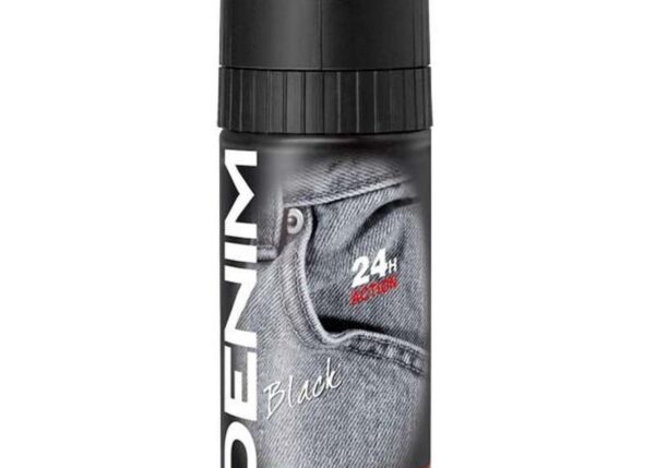 DENIM DEO SPRAY 150ML BLACK