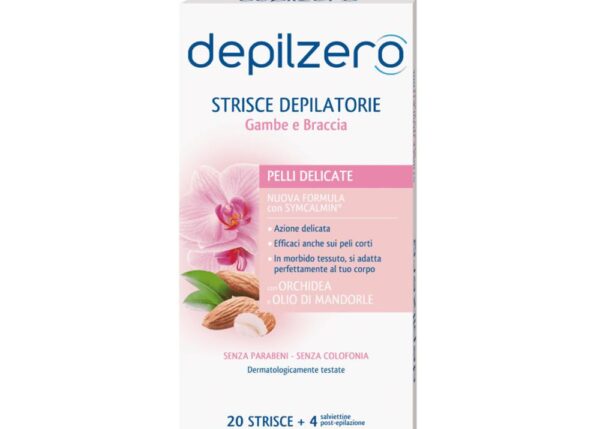 DEPILZERO STRISCE DELIP X 20 CORPO P.DELIC.