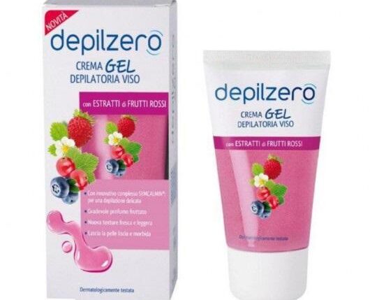 DEPILZERO CREMA DEPIL. 50ML VISO FRUTTI ROSSI
