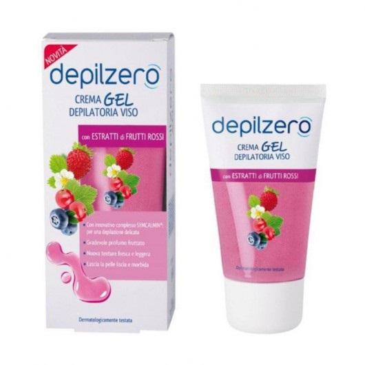 DEPILZERO CREMA DEPIL. 50ML VISO FRUTTI ROSSI
