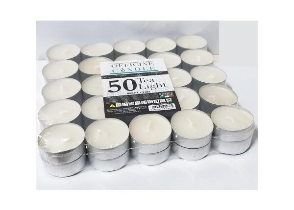 TEALIGHT DA 50 BIANCO
