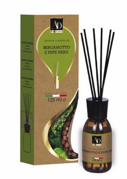 DIFFUSORE AMBIENTE C/MID 125ML BERGAM+PEPE ART.83023
