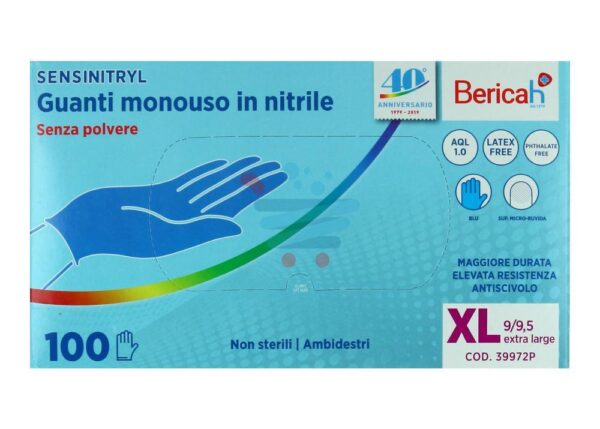 GUANTI MONOUSO $ NITRILE TG XL