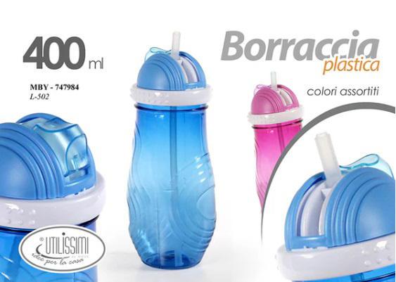 BORRACCIA C/CANN. ASS. 400ML L-502 ART.747984 BORRACCIA C/CANN. ASS. 400ML L-502 ART.747984
