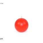 CANDELA PALLA 7.5CM ROSSO IN DISPLAY ART. CQ75M/RED