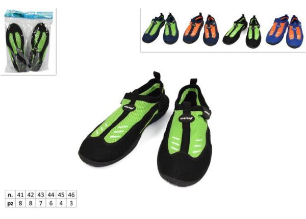 AQUA SHOES UOMO FLUO 41-46 COL ASS(F1.65)