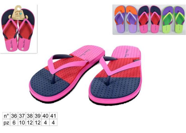 INFRADITO DONNA SUOLA COL 3COL 36-41 BX-EF002 WOMAN (F.150)@