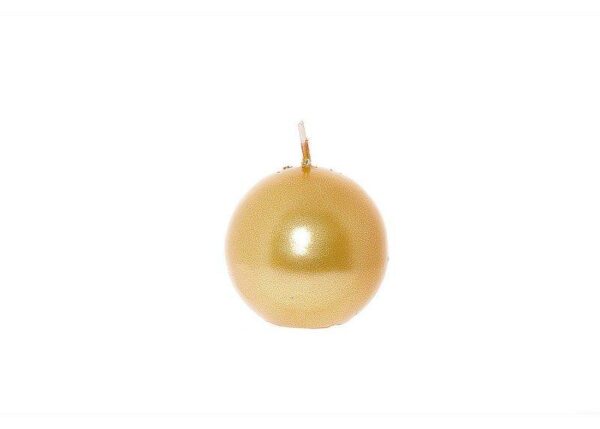 CANDELA SFERA LUCID D CM.6 COLORE ORO ART.88852