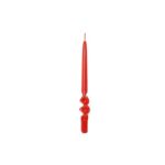 CANDELA SPIRALE LUCID H CM 29 X D. CM 2. 2 COLORE ROSSO