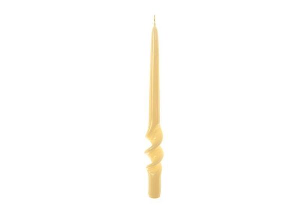 CANDELA SPIRALE LUCID H CM 29 X D. CM 2. 2 COLORE AVORIO