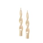 CANDELA FIAMMA LUCID SET/2 CM14 D 2 MADREPERLA ART.95546
