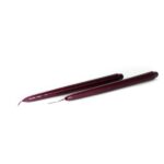 CANDELE COPPIA A STELO "LUCIDE" CM 25 BORDEAUX ART.68943