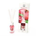 DIFFUSORE DI ESSENZA C/BACCHETTI IN COTONE 125 ML MELOGRANO ART.16507 -