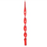 CANDELA "FIAMMA" LUCIDA ROSSA HCM 40 X D CM 2,2 ART.80270